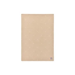 Lexington Plaider-Icons Baby Signature Star Recycled Wool Throw, beige/white