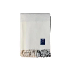 Lexington Plaider-Icons CheckedRecycledWoolThrow, white/beige/grey