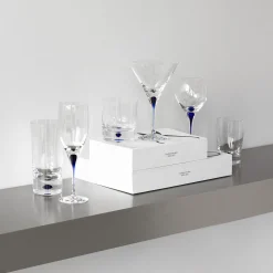Orrefors Glas * Intermezzo Blue vandglas