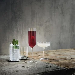 Luigi Bormioli Glas * Jazz champagneskål 4 stk.