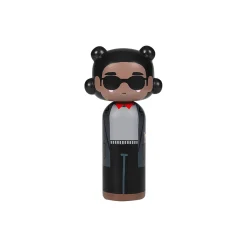 Lucie Kaas Figurer & Glaskunst-Jean-Michel Basquiat Kokeshi