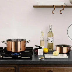 Eva Trio Gryder & Pander * Kasserolle 1,5 L, copper