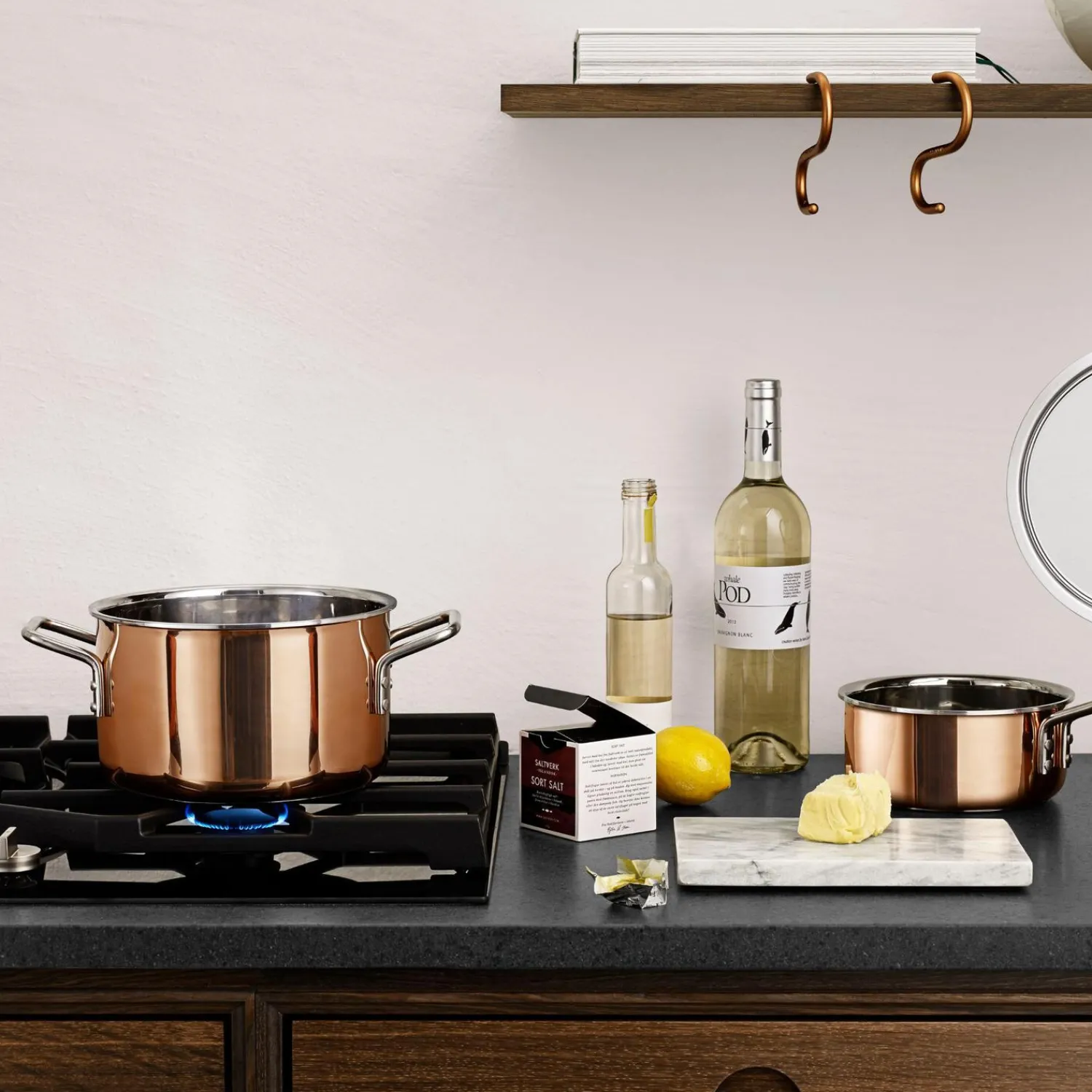 Eva Trio Gryder & Pander * Kasserolle 1,5 L, copper