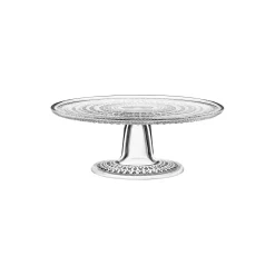 Iittala Skåle & Fade-Kastehelmi kagefad på fod, klar
