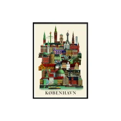 Martin Schwartz Plakater & Rammer-København plakat