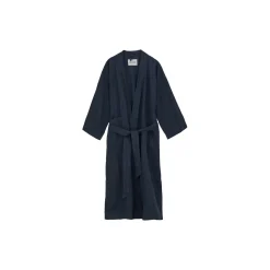 Dame Aiayu Nattøj & Loungewear|Badekåber-Kimono Linen, navy