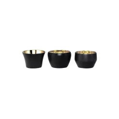 Skultuna Lysestager-Kin Black 3 stk.