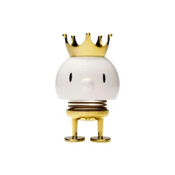 Hoptimist Figurer & Glaskunst * King, white