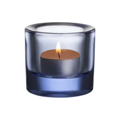 Iittala Lysestager-Kivi fyrfadslysestage, aqua