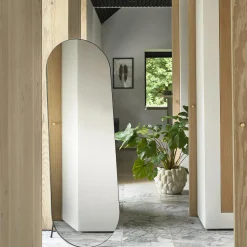Villa Collection Vaser-Klast vase/skjuler, offwhite
