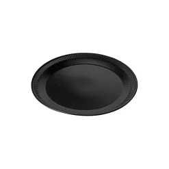 Knabstrup Keramik Tallerkener * Knabstrup tallerken Ø 27 cm, sort