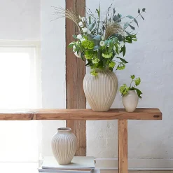 Knabstrup Keramik Vaser-Knabstrup vase ripple,