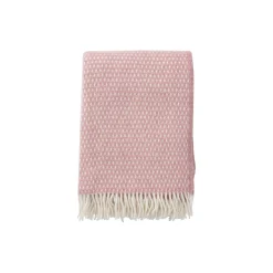 Klippan Yllefabrik Plaider-Knut Uld plaid, pink