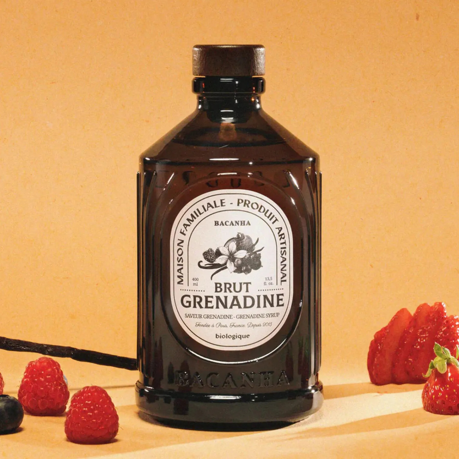 Bacanha Delikatesser * Økologisk sirup - Grenadine