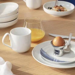 Georg Jensen Skåle & Fade * KOPPEL morgenmadsskål 15 cm, hvid