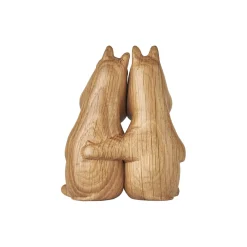 Dsignhouse x Moomin Figurer & Glaskunst-Kram træfigur 80 års jubilæum edition