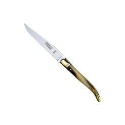 Laguiole Tradition Bestik * steakkniv, brunt horn