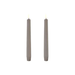 Uyuni Lighting Lys & Duftlys * LED Classic Taper Candle 20 cm 2 pcs,