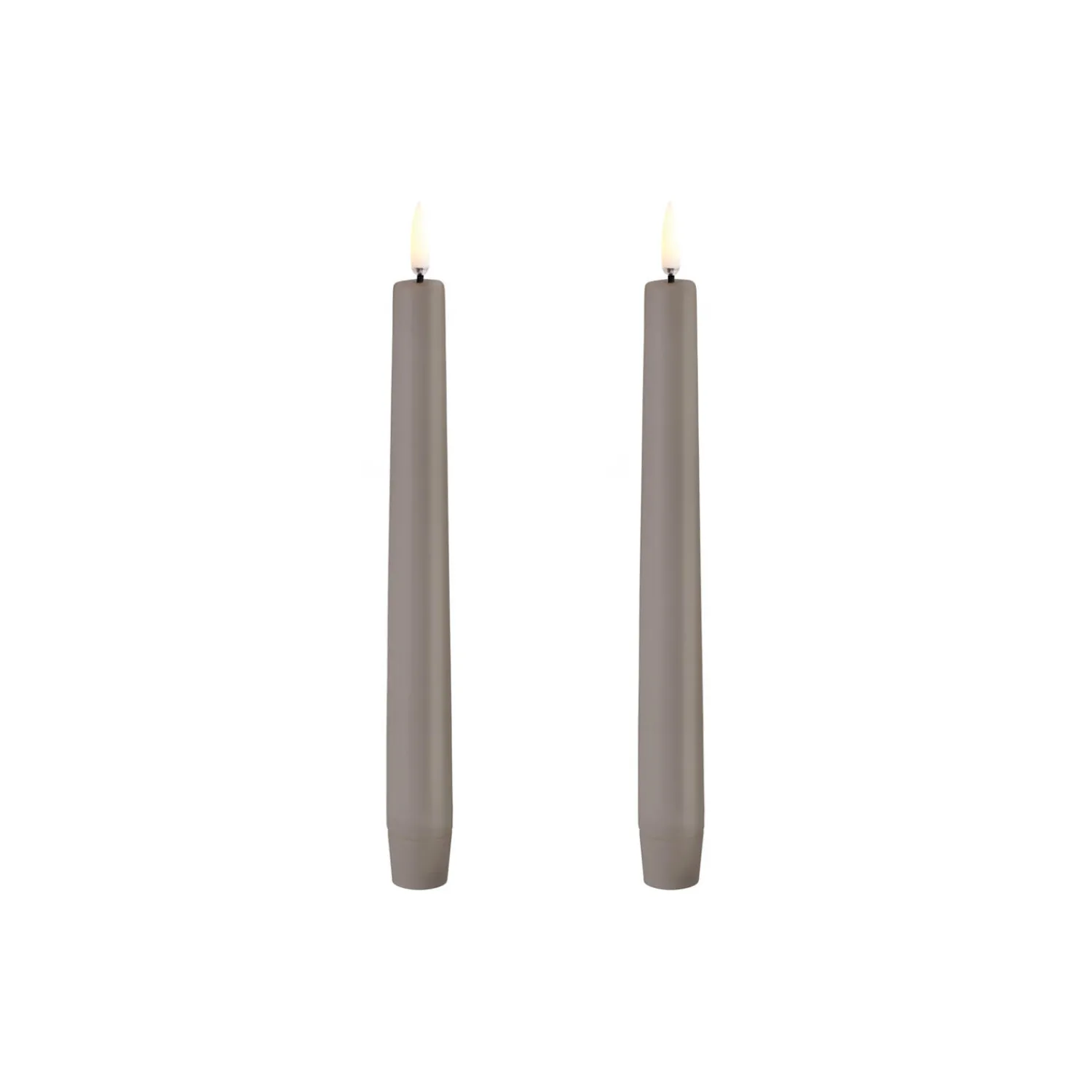 Uyuni Lighting Lys & Duftlys * LED Classic Taper Candle 20 cm 2 pcs,
