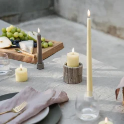 Uyuni Lighting Lys & Duftlys-LED Classic Taper Candle 15 cm 2 pcs,