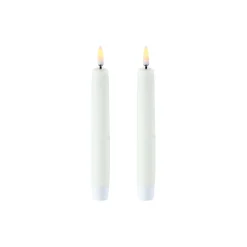Uyuni Lighting Lys & Duftlys-LED Classic Taper Candle 15 cm 2 pcs,