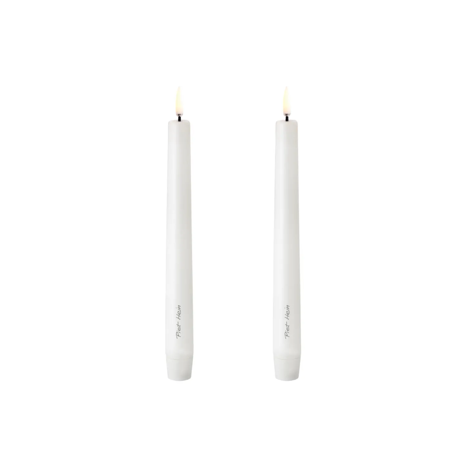 Piet Hein Lys & Duftlys-LED Kronelys 2-pak, hvid