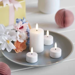 Uyuni Lighting Lys & Duftlys-LED Mini Pillar Candle 7.5 cm,
