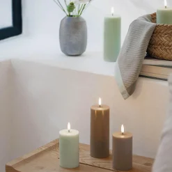 Uyuni Lighting Lys & Duftlys-LED Pillar Candle 15 cm,
