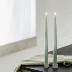 Uyuni Lighting Lys & Duftlys-LED Slim Taper Candle 32 cm 2 pcs,