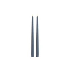 Uyuni Lighting Lys & Duftlys * LED Slim Taper Candle 32 cm 2 pcs,