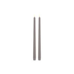 Uyuni Lighting Lys & Duftlys-LED Slim Taper Candle 32 cm 2 pcs,