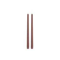 Uyuni Lighting Lys & Duftlys-LED Slim Taper Candle 32 cm 2 pcs,