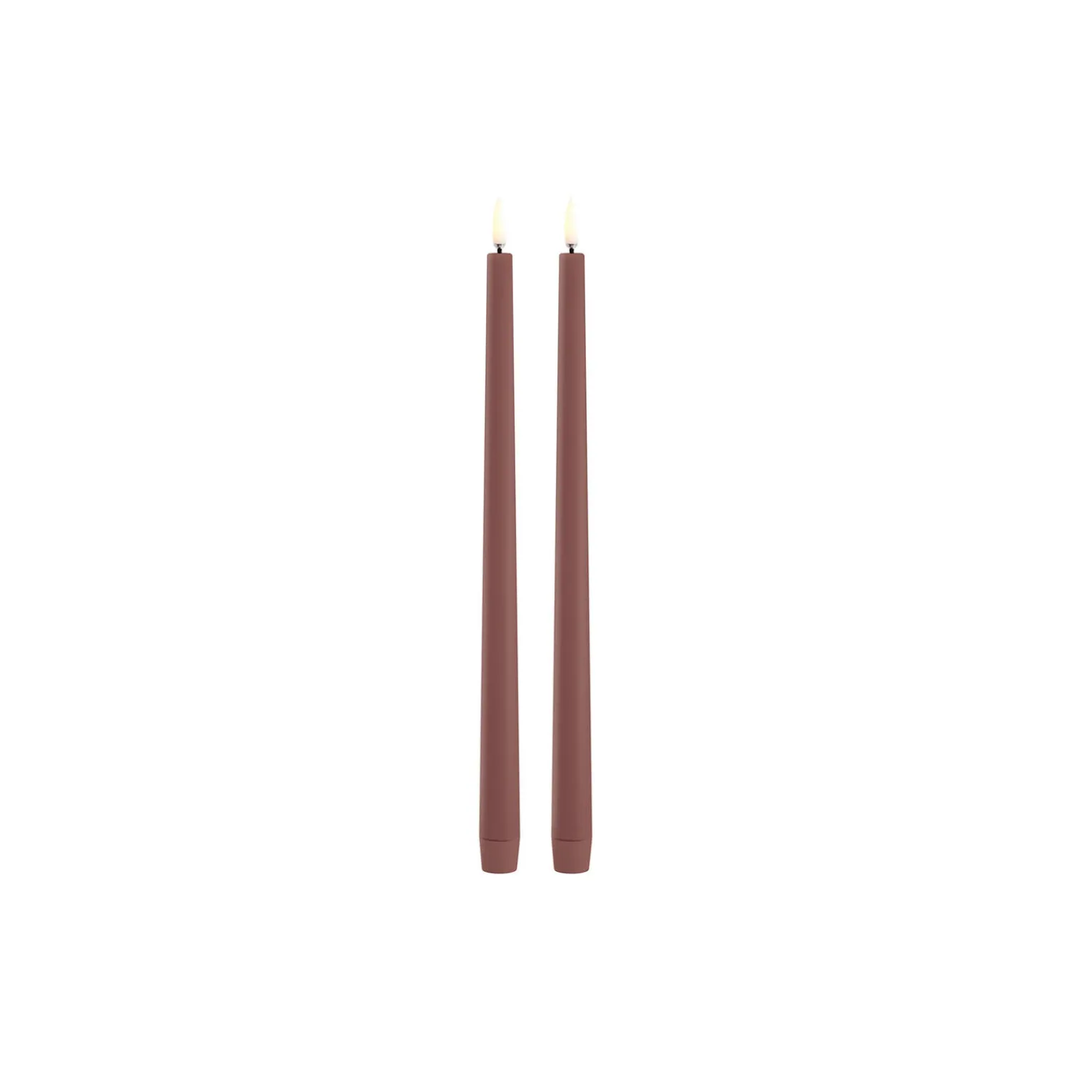 Uyuni Lighting Lys & Duftlys-LED Slim Taper Candle 32 cm 2 pcs,