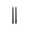 Uyuni Lighting Lys & Duftlys * LED taper candle 2-pack, wine red
