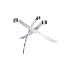 Uyuni Lighting Lysestager-LightArch Mini Taper Candleholder 3 pcs, chrome