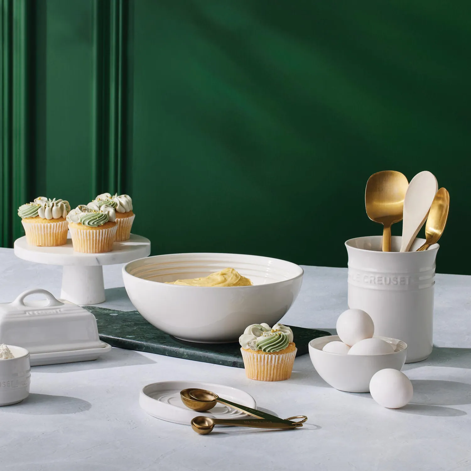 Le Creuset Køkkenopbevaring * Lille bestik- og redskabskrukke,