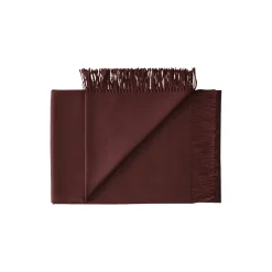 Silkeborg Uldspinderi Plaider * Lima plaid, 03524 beetroot