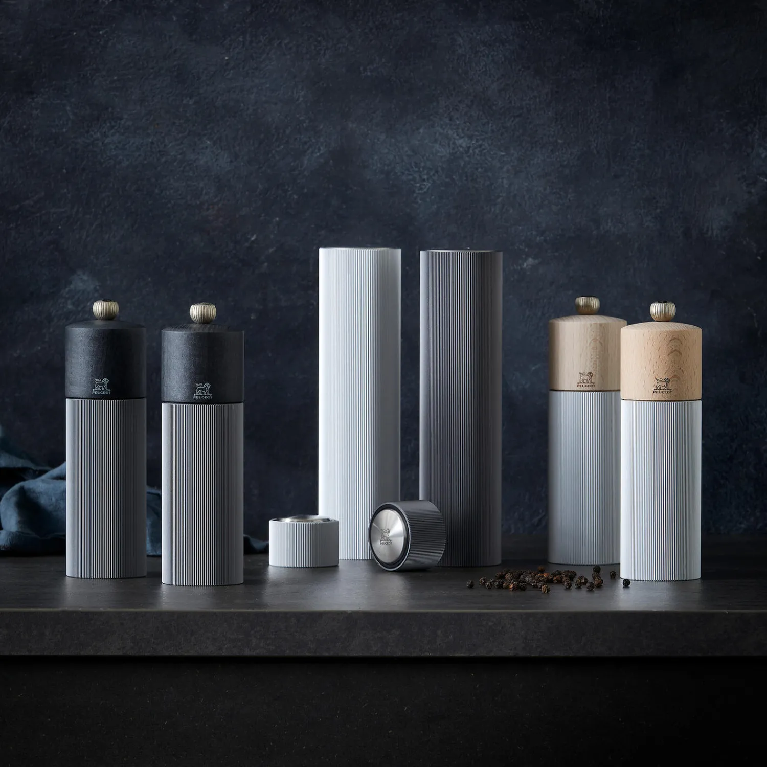 Peugeot Køkkenudstyr-Line saltkværn 18 cm, grafit