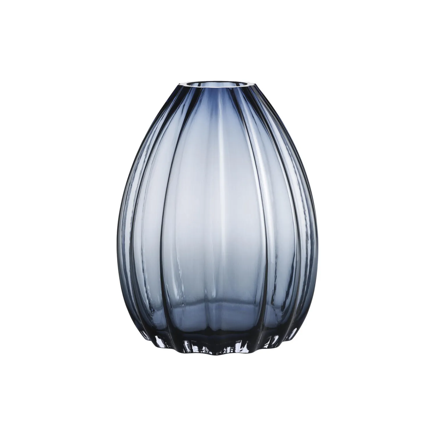 Holmegaard Vaser * 2Lips vase, mørk blå