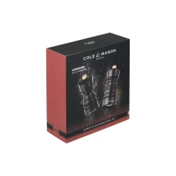 Cole & Mason Køkkenudstyr * London Salt and pepper set, mørk brun