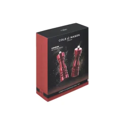 Cole & Mason Køkkenudstyr * London Salt and pepper set, rød