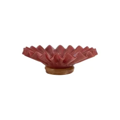 Byon Skåle, Bakker & Fade-Lori Bowl, bordeaux/beige