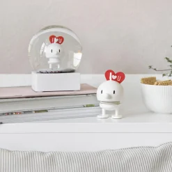Hoptimist Figurer & Glaskunst-Love Bumble, white