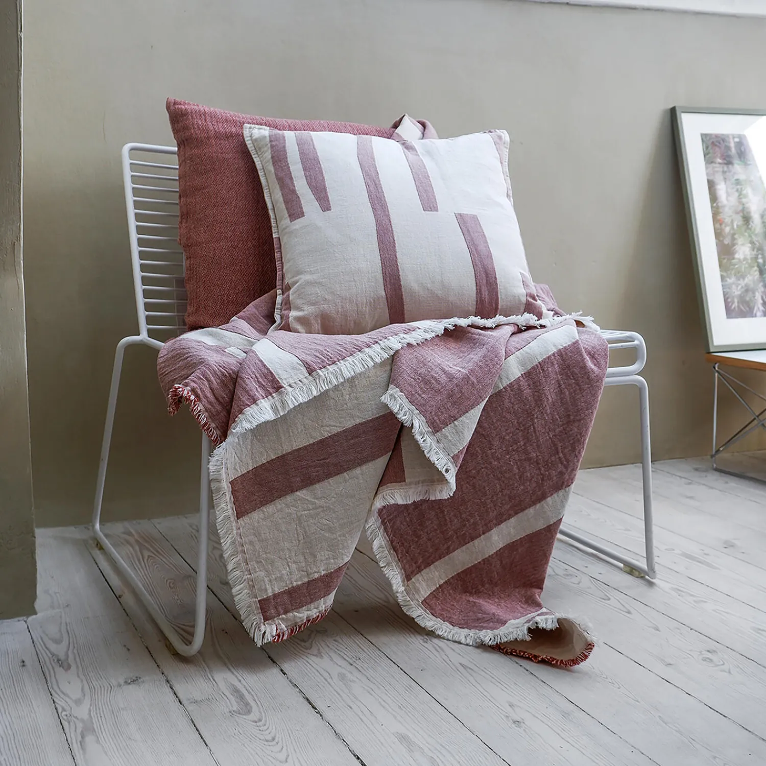 ELVANG Plaider-Lyme Grass plaid,