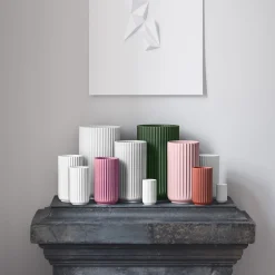 Lyngby Porcelæn Vaser-Lyngby Vase, mørk grøn