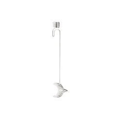 Georg Jensen Pynt-2024 Lyseholder måne, sølv