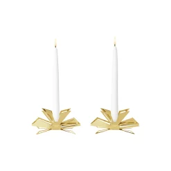 Georg Jensen Lysestager-2025 Lysestage, guld