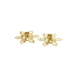 Georg Jensen Lysestager-2024 Lysestage 2 stk., guld