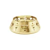 Georg Jensen Lysestager-2025 Lysestage til bloklys, guld