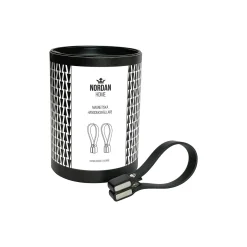 Nordan Home Badeværelsesudstyr-Magnetisk håndklædeholder, black